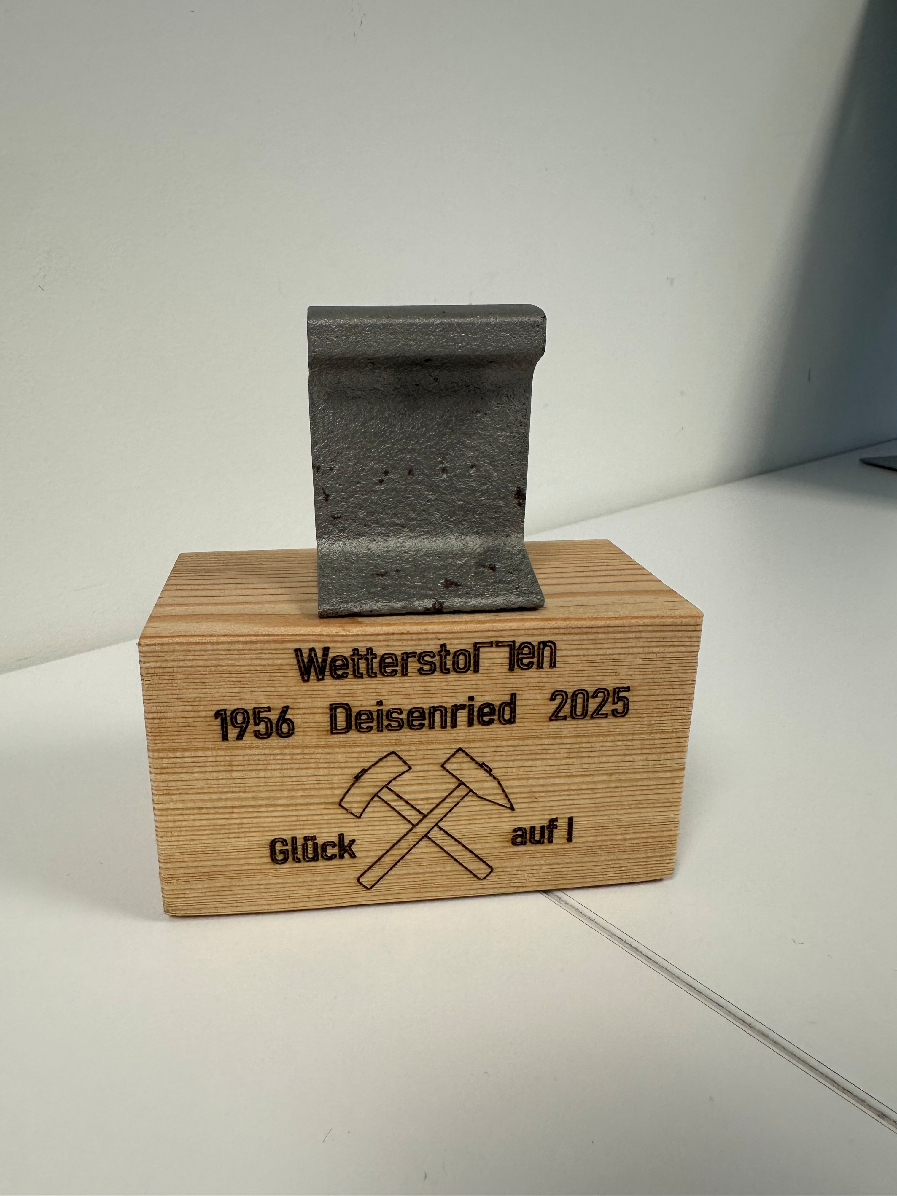 8. Sitzung EG 10.11.2025 Übergabe Schaustollen Gleisstück 2